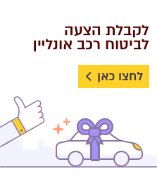 למעבר למידע נוסף על מוצר ביטוח הרכב